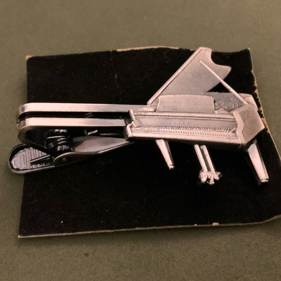 UNIQUE GRAND PIANO TIE CLIP & Miniature Display. - Picture 7 of 10